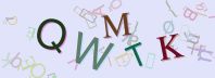 This is a captcha-picture. It is used to prevent mass-access by robots. (see: www.captcha.net)